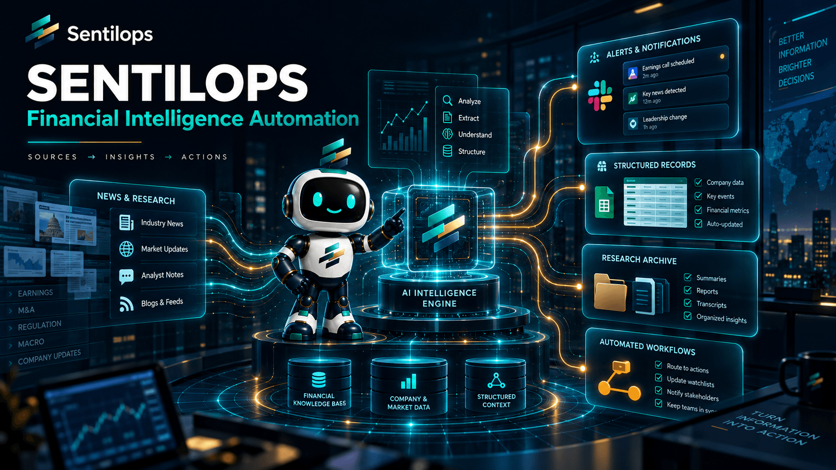 Sentilops – Financial Intelligence Automation System — project cover